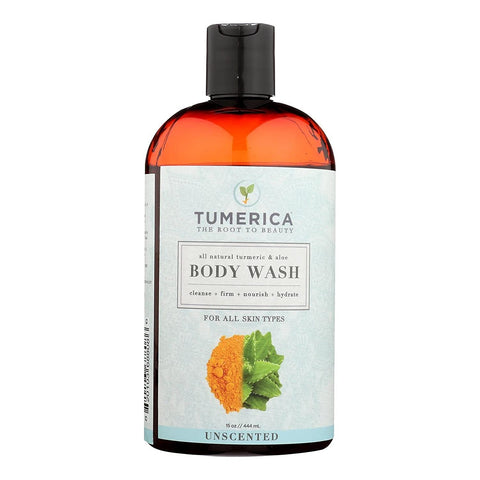 TUMERICA - Natural Body Wash Unscented - 15 oz. (444 ml)