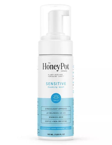 The Honey Pot - Sensitive Feminine Foaming Wash - 5.51 fl oz (163 ml)