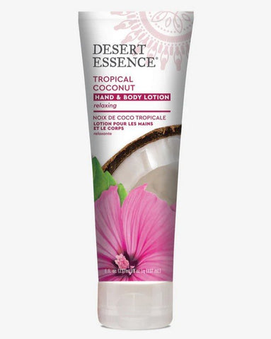 DESERT ESSENCE - Tropical Coconut Hand and Body Lotion - 8 fl. oz. (237 ml)