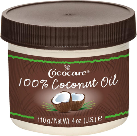 COCOCARE - 100% Coconut Oil - 4 oz. (110 g)