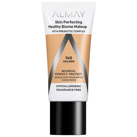 ALMAY - Skin Perfecting Healthy Biome Makeup, Golden - 1 fl oz (30 ml)