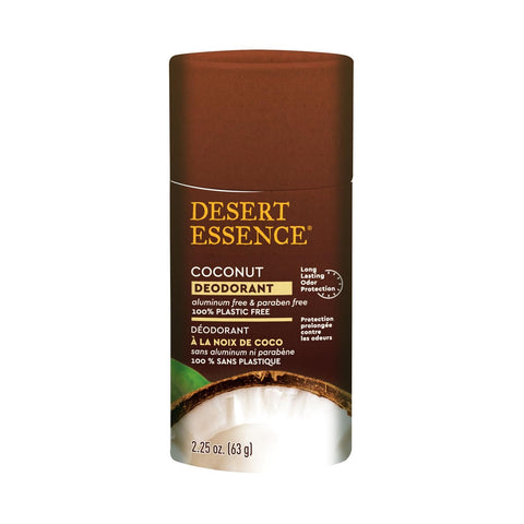 DESERT ESSENCE - Deodorant Coconut - 2.25 oz (63 g)
