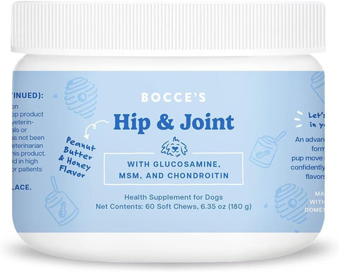 BOCCE'S BAKERY - Hip & Joint Supplements - 60 Soft Chews