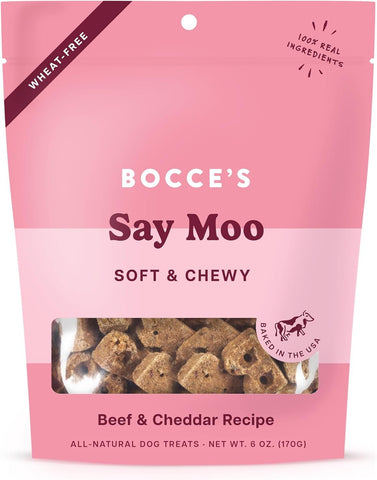 BOCCE'S BAKERY - Say Moo Soft & Chewy Treats - 6 oz (170 g)