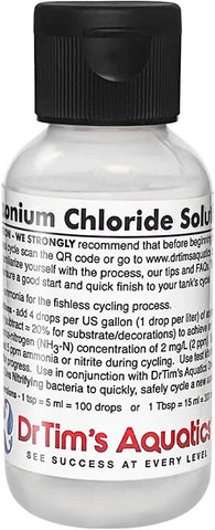 DR TIM'S AQUATICS - Ammonium Chloride Solution - 2.0 fl oz (59ml)