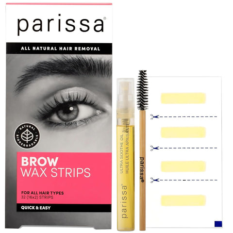 PARISSA - Brow Wax Strips - 32 Strips