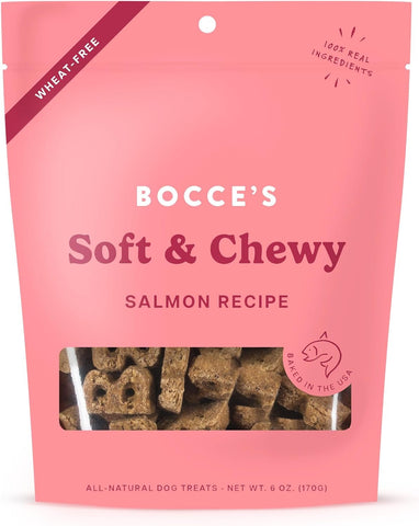 BOCCE'S BAKERY - Salmon Soft & Chewy Treats - 6 oz (170 g)