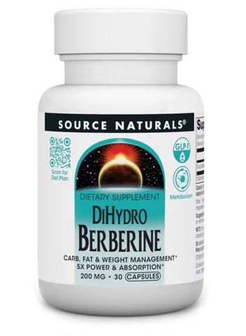 SOURCE NATURALS - Dihydroberberine 200mg - 30 Capsules