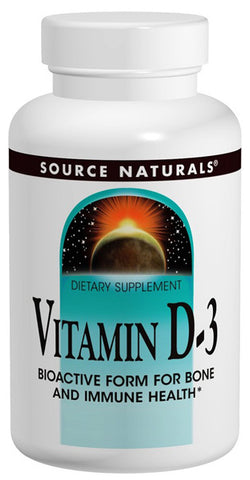 Source Naturals Vitamin D 3 5000 IU
