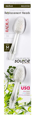 Radius Toothbrush Replacement Heads Medium