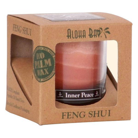 ALOHA BAY - Feng Shui Palm Wax Candles EarthInner Peace