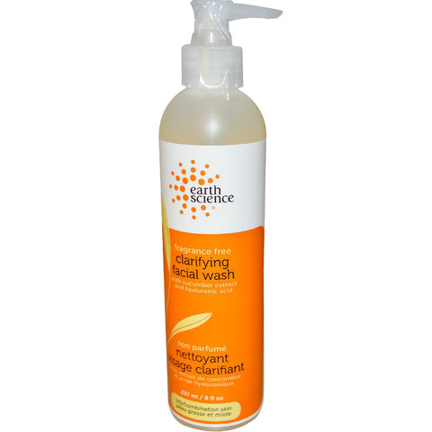 EARTH SCIENCE - Clarifying Facial Wash Fragrance Free