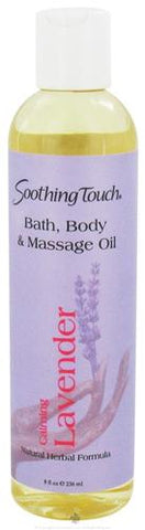 Soothing Touch - Lavender Bath And Body Oil 8 Ounces