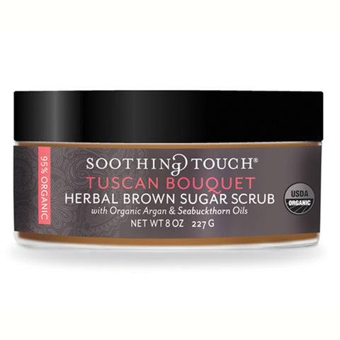 SOOTHING TOUCH - Organic Tuscan Bouquet Brown Sugar Scrub