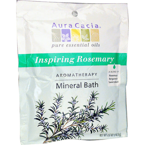 AURA CACIA - Aromatherapy Mineral Bath, Inspiring Rosemary