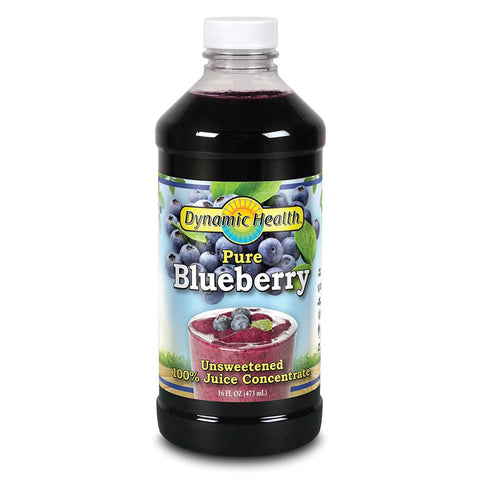 DYNAMIC HEALTH - Pure Blueberry 100% Juice Concentrate, Unsweetened