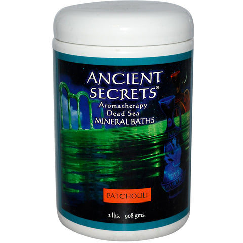 ANCIENT SECRETS - Dead Sea Aromatherapy Bath Salts Patchouli