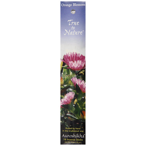 AUROSHIKHA - True To Nature Incense Orange Blossom