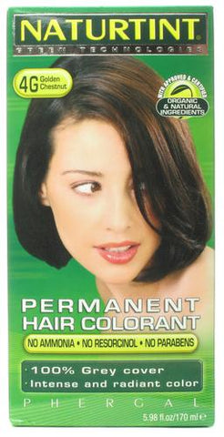 Naturtint Permanent Hair Colorant Golden Chestnut 4G