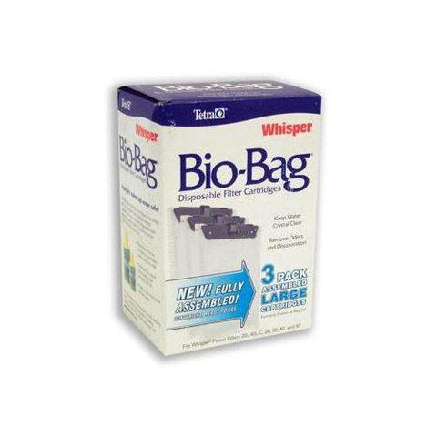 Tetra Usa Inc. - Whisper Bio-Bag Cartridge Large - 3 Pack
