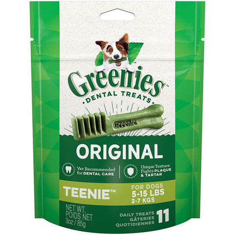 GREENIES - Original Dental Dog Treats Teenie