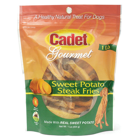 CADET - Sweet Potato Steak Fries Dog Treats