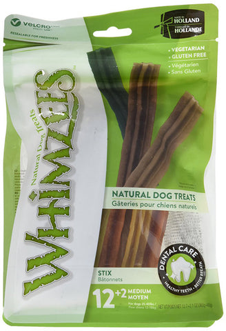 WHIMZEES - Stix Dental Dog Treats Medium 14 Pieces