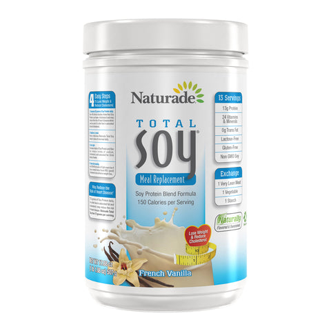 NATURADE - Total Soy All Natural Powder, French Vanilla
