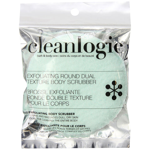 CLEAN LOGIC - Exfoliating Deal Round Texture Body Scrubber