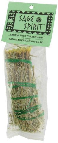 Sage Spirit Smudge Wand Sage Sweetgrass