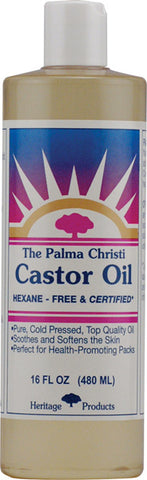HERITAGE Castor Oil Hexane Free