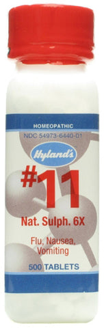 Hylands Homeopathic Natrum Sulphuricum 6X