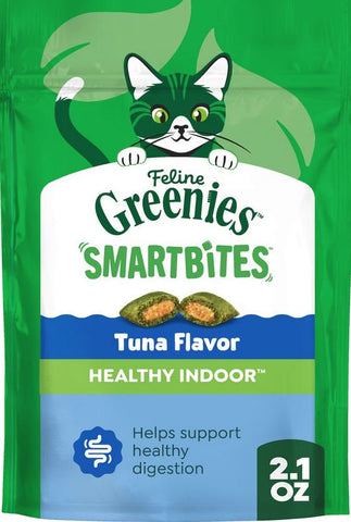 GREENIES - SMARTBITES Tuna Flavor Healthy Indoor Cat Treats - 2.1 oz. (60 g)