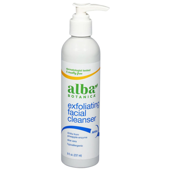 ALBA BOTANICA - Exfoliating Facial Cleanser - 8 fl. oz. (237 ml)