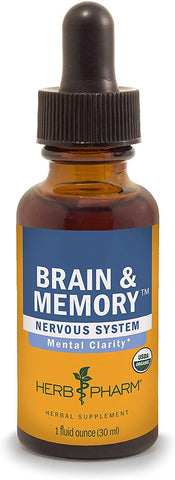HERB PHARM - Brain and Memory Herbal Formula - 1 fl. oz. (29.6 ml)