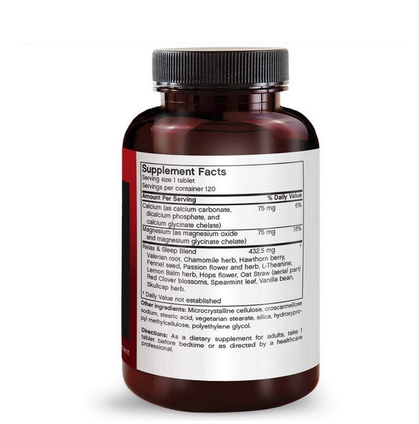 FUTUREBIOTICS - Relax & Sleep - 120 Vegetarian Tablets