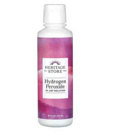 HERITAGE - Hydrogen Peroxide 3% - 16 fl oz (473 ml)