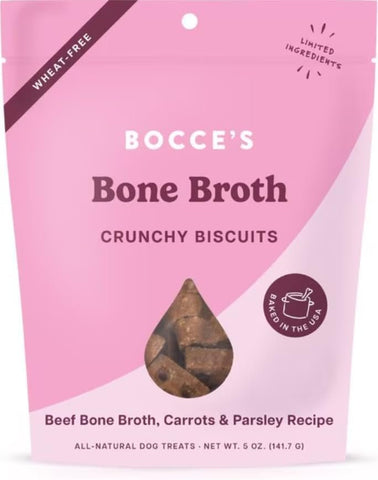 BOCCE'S BAKERY - Bone Broth Biscuits - 5 oz (142 g)