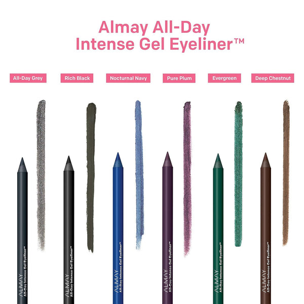 ALMAY - All-Day Intense Gel Eyeliner, Rich Black - 0.045 oz (1.3 g)