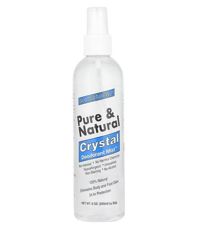 PURE & NATURAL - Crystal Mist Body Spray - 8 fl oz (240 ml)
