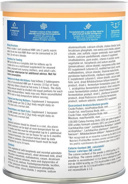 PET AG - KMR Kitten Milk Replacer Powder - 12 oz. (340 g)