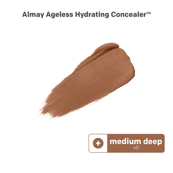 ALMAY - Ageless Hydrating Concealer, Medium Deep - 0.37 fl oz (11 ml)