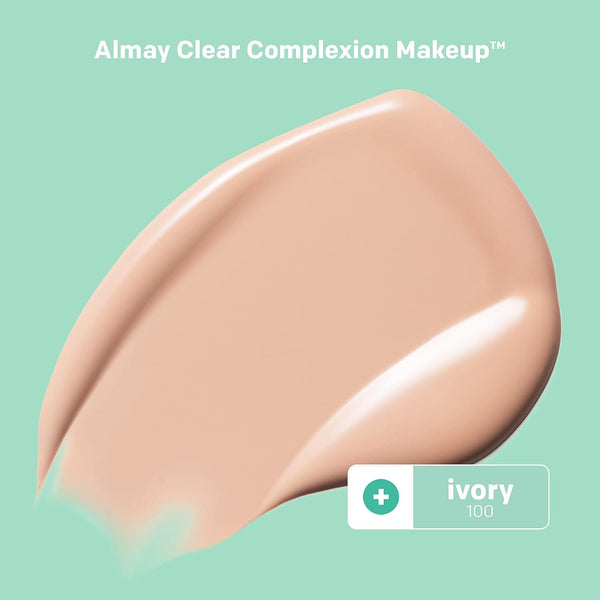 ALMAY - Clear Complexion Foundation, Ivory - 1 fl. oz. (30 ml)