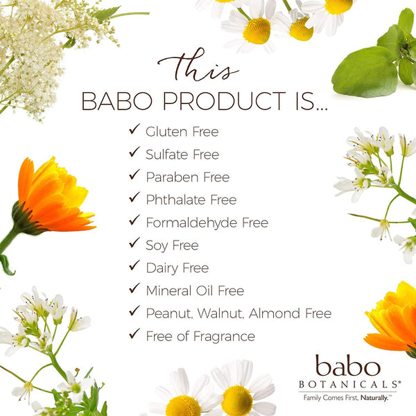 Babo Botanicals - Super Shield Sport Stick Fragrance Free 50 SPF - 0,6 oz.