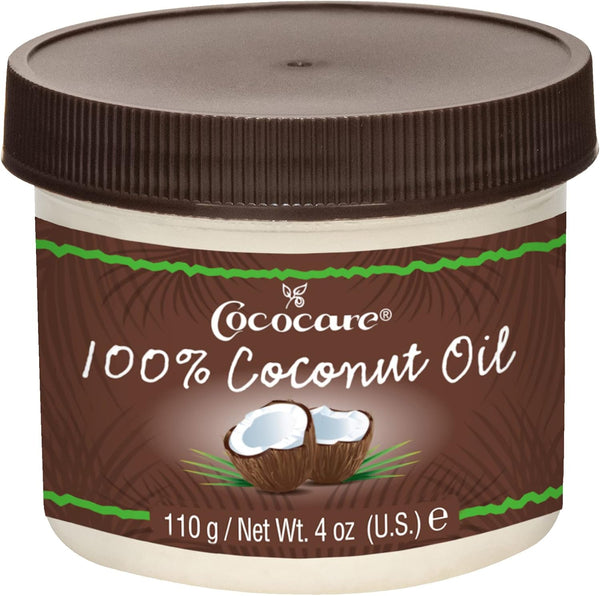COCOCARE - 100% Coconut Oil - 4 oz. (110 g)