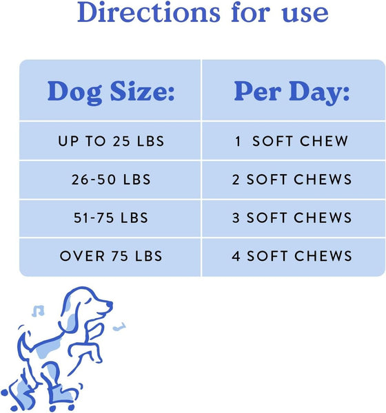 BOCCE'S BAKERY - Hip & Joint Supplements - 60 Soft Chews