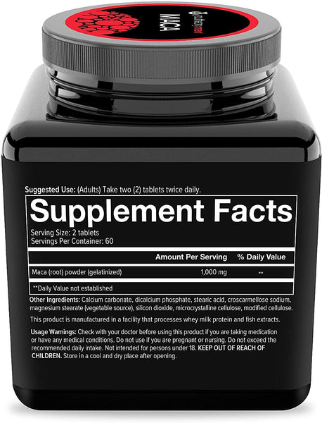 YOUTHEORY - Mens Maca - 120 Veg Caps