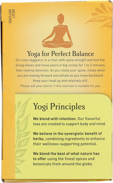 YOGI TEA - Yogi Tea Peach Bergamot Bright Day - 16 Tea Bags