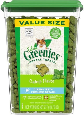GREENIES - Feline Dental Treats Catnip Flavor - 9.75 oz (277 g)