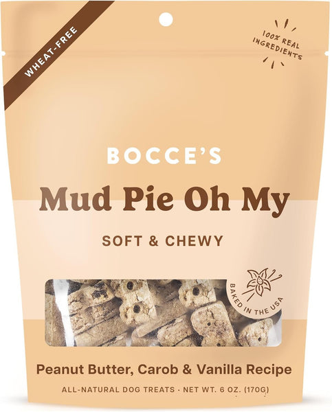 BOCCE'S BAKERY - Mud Pie Oh My Soft & Chewy Treats - 6 oz (170 g)